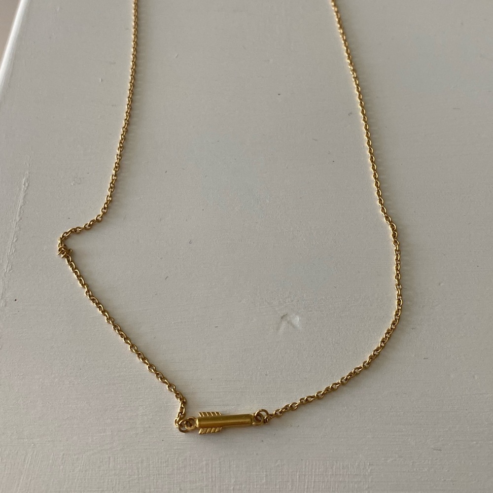 Gold Arrow Necklace
